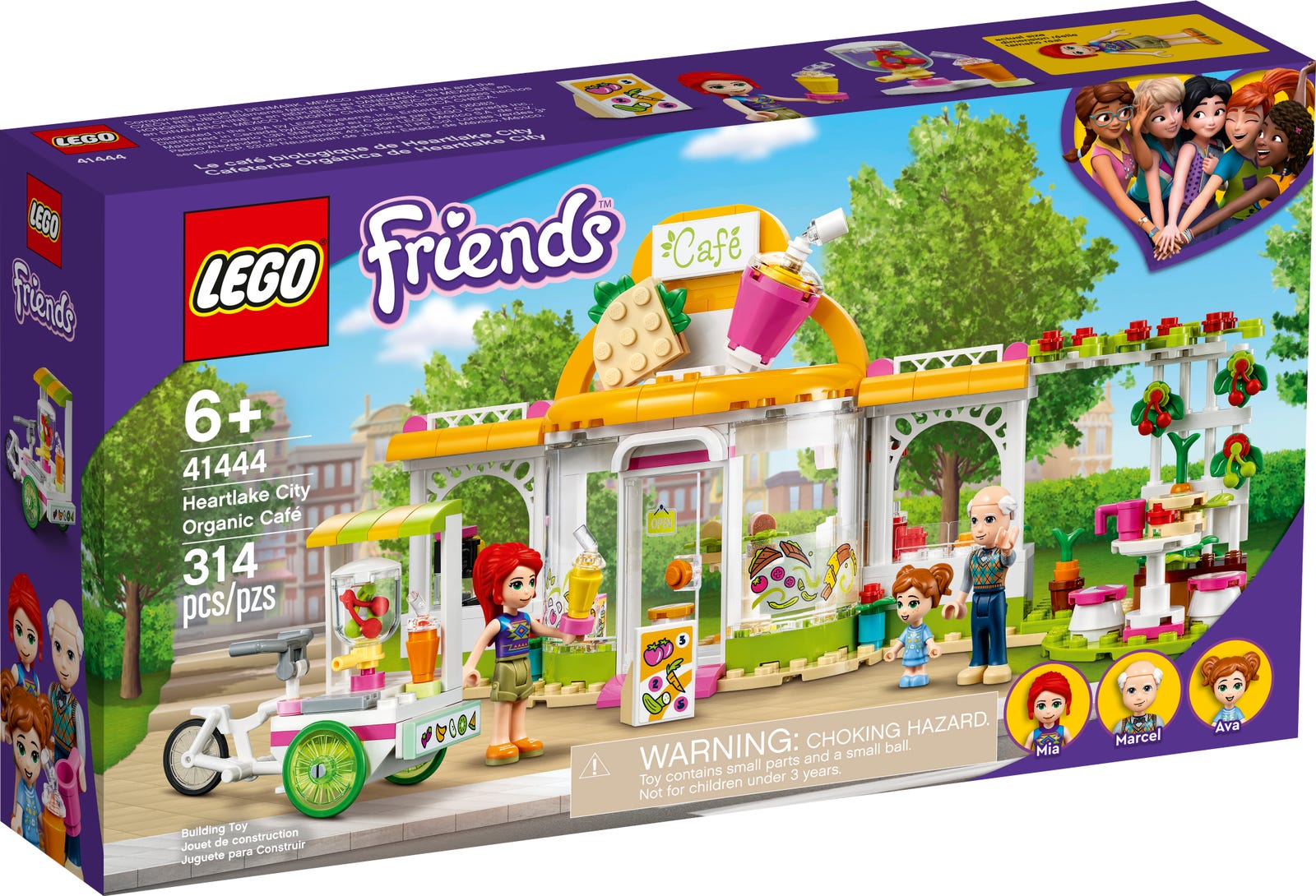 LEGO Friends Heartlake City Organic Café 41444