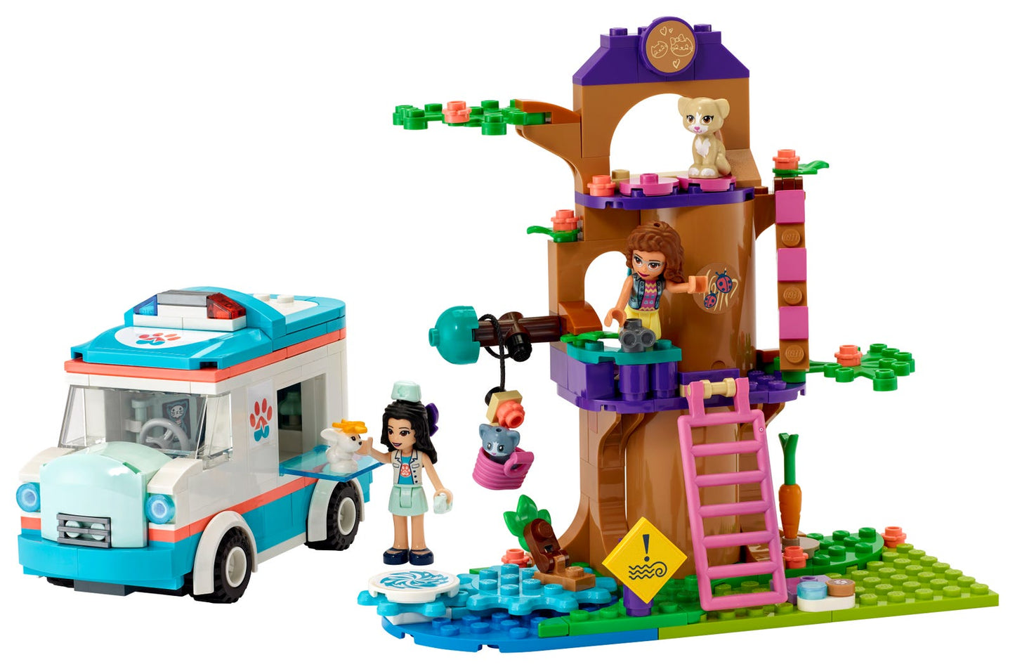 Lego Friends Vet Clinic Ambulance 41445