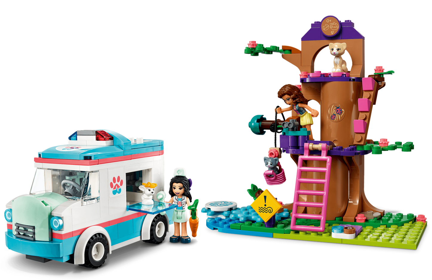 Lego Friends Vet Clinic Ambulance 41445