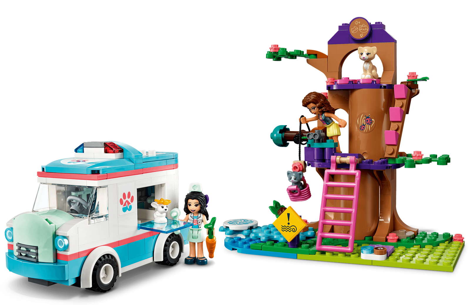 Lego Friends Vet Clinic Ambulance 41445