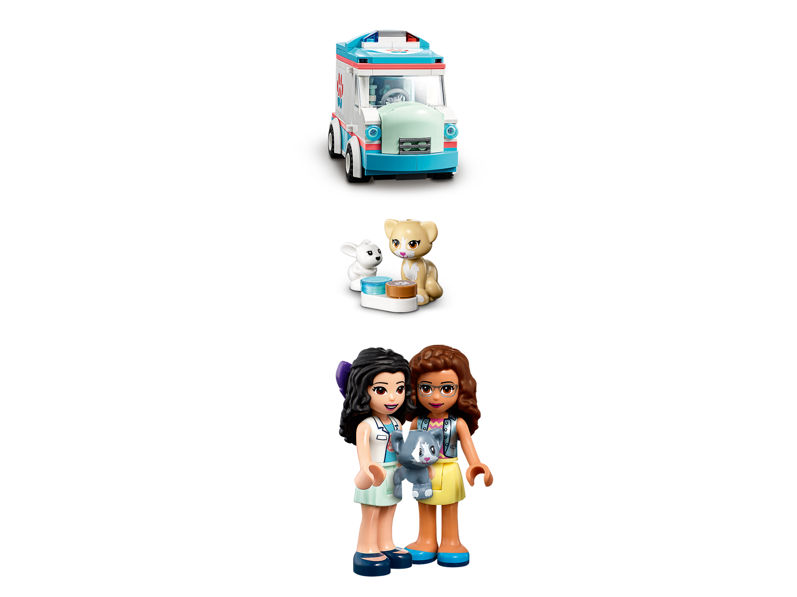 Lego Friends Vet Clinic Ambulance 41445
