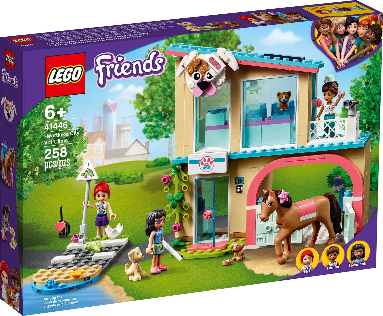 Lego Friends Heartlake City Vet Clinic 41446