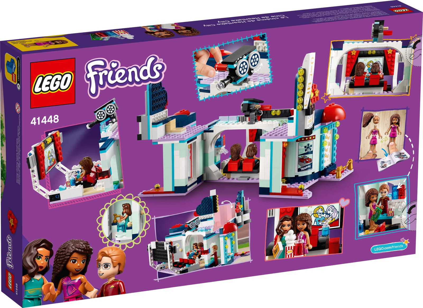 LEGO Friends Heartlake City Movie Theatre 41448