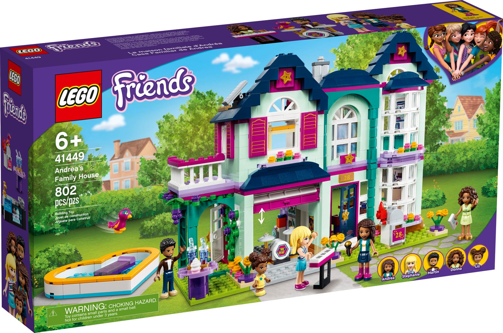 LEGO Friends Andrea's Family House 41449