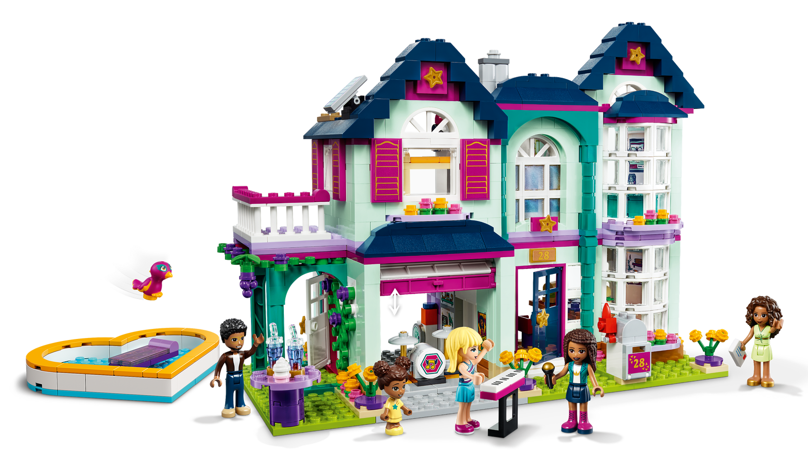 LEGO Friends Andrea's Family House 41449
