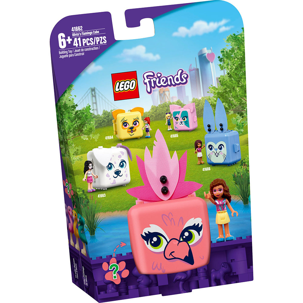 LEGO Friends Olivia's Flamingo Cube 41662