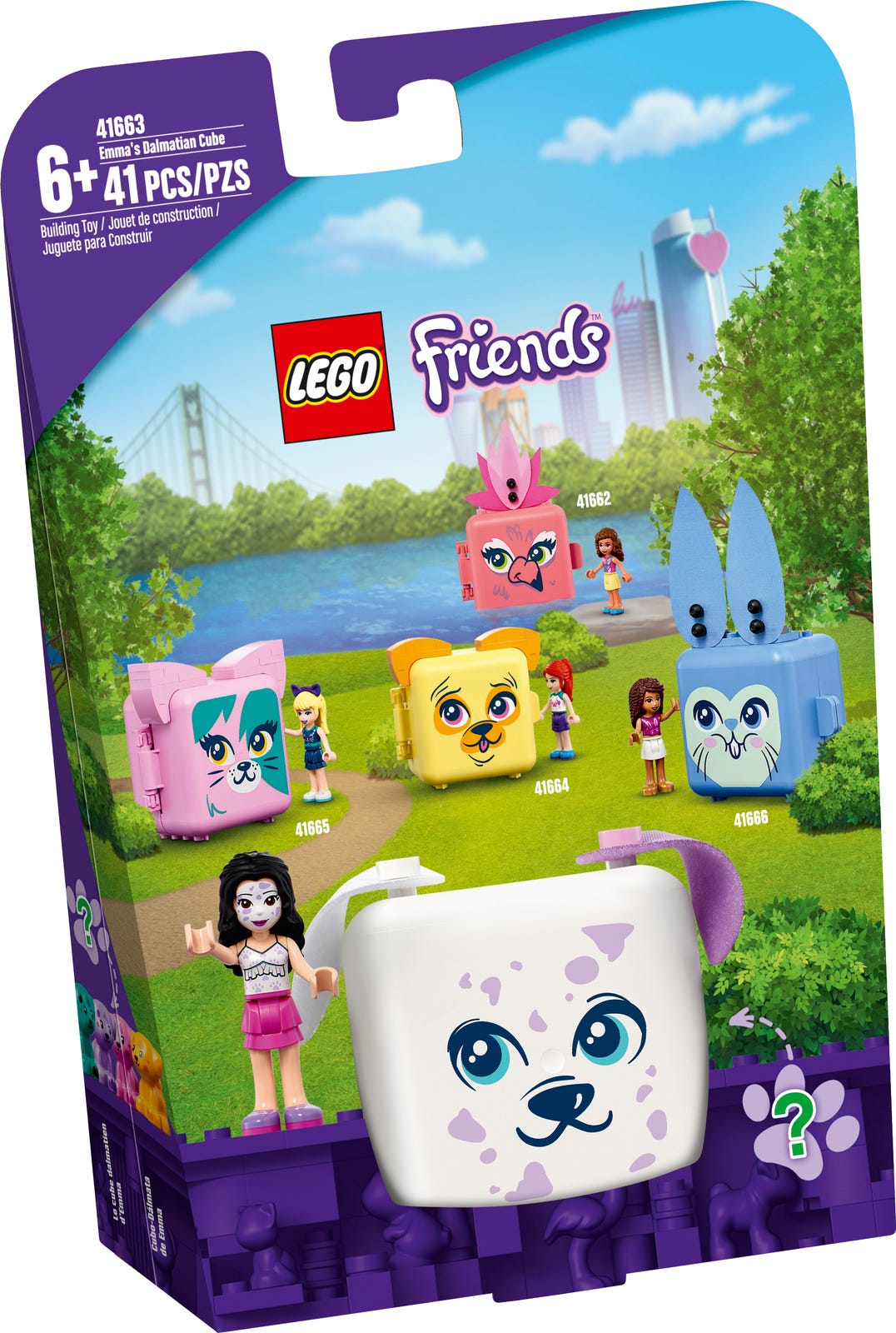 LEGO Friends Emma's Dalmatian Cube 41663