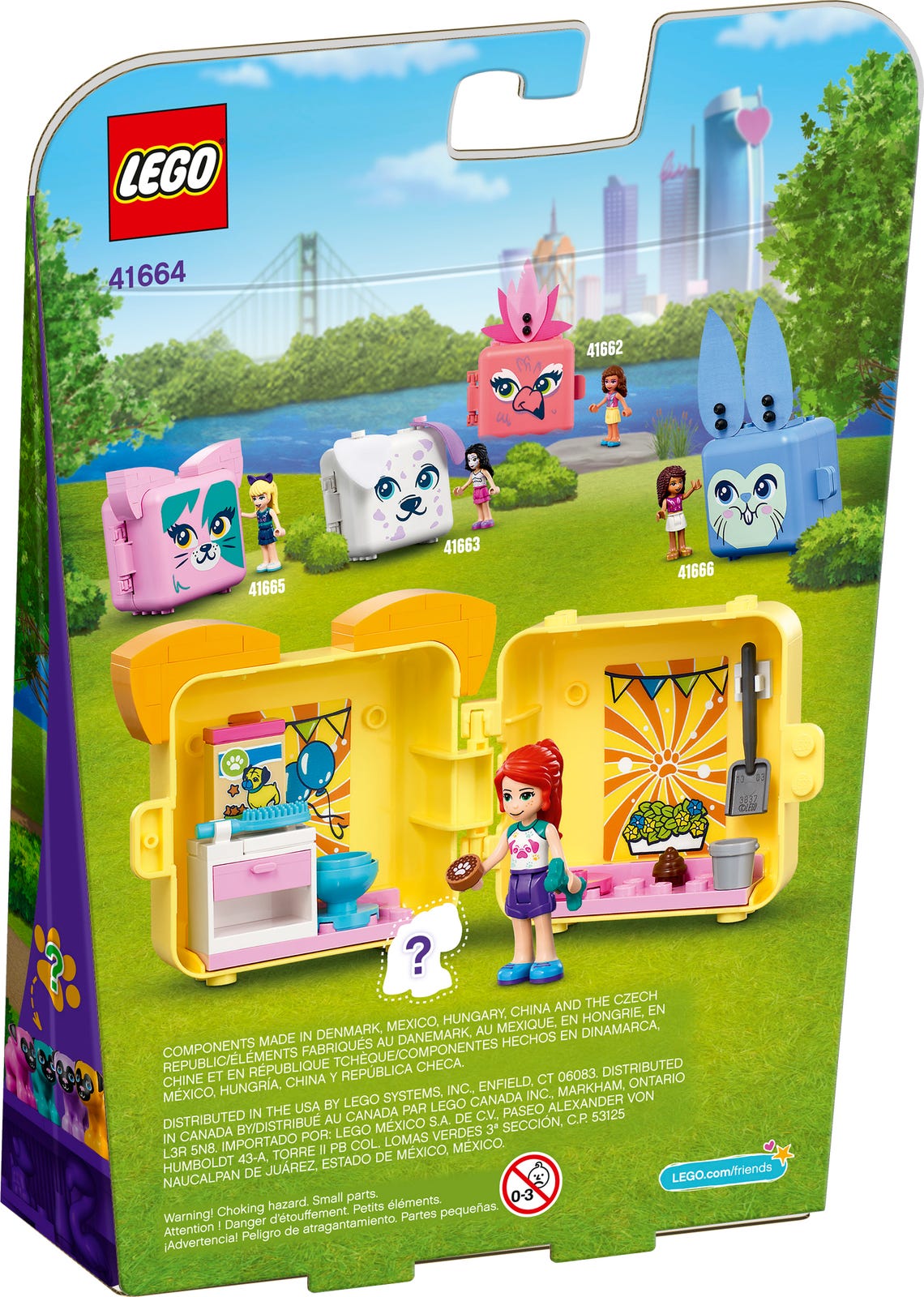 LEGO Friends Mia's Pug Cube 41664