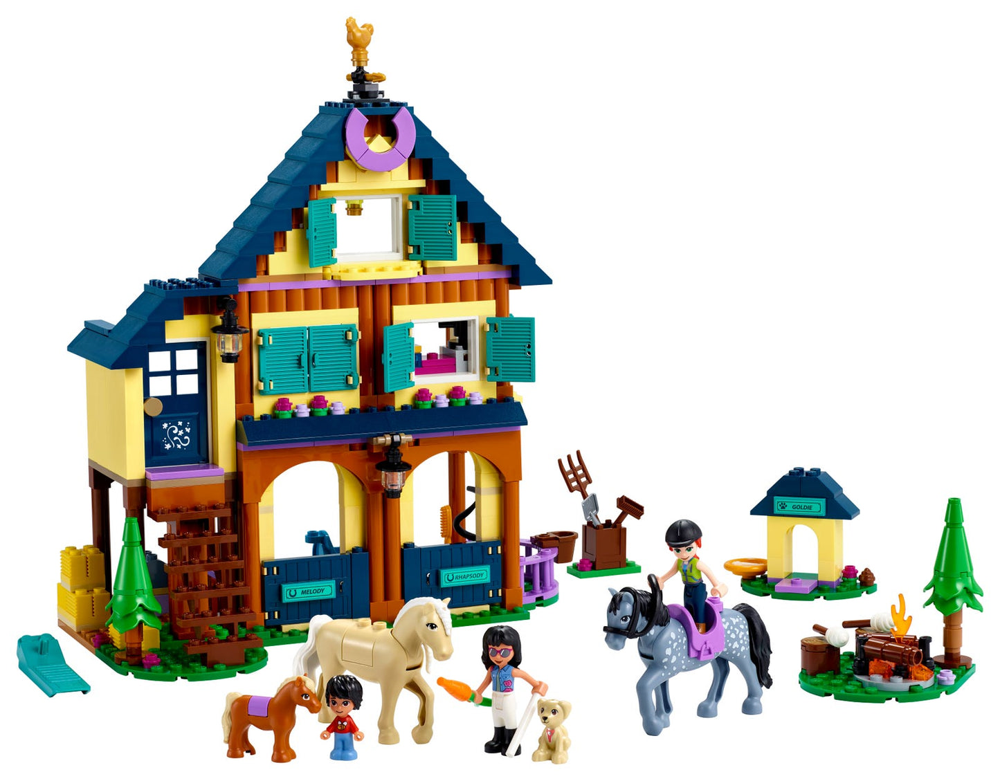 Lego Friends Forest Horseback Riding Center 41683