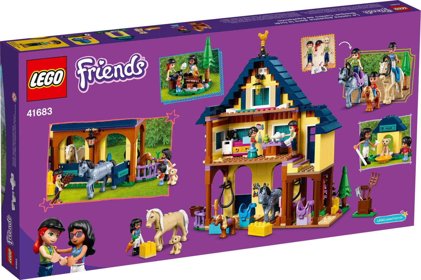 Lego Friends Forest Horseback Riding Center 41683