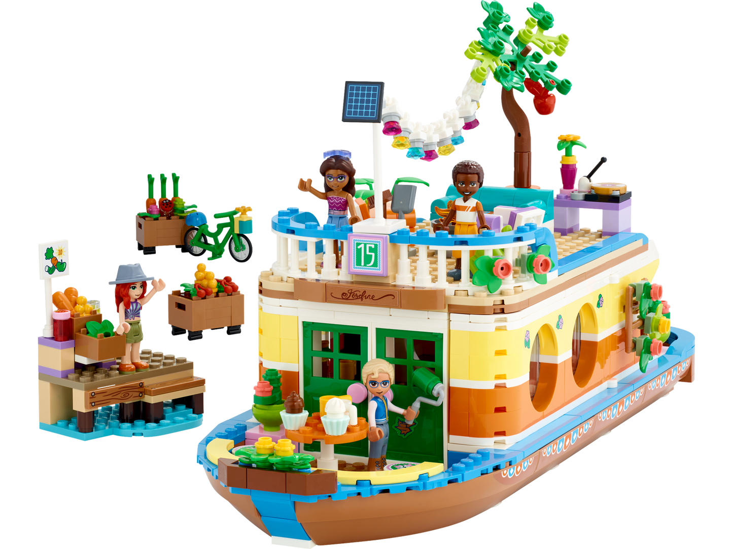 LEGO Friends Canal Houseboat 41702