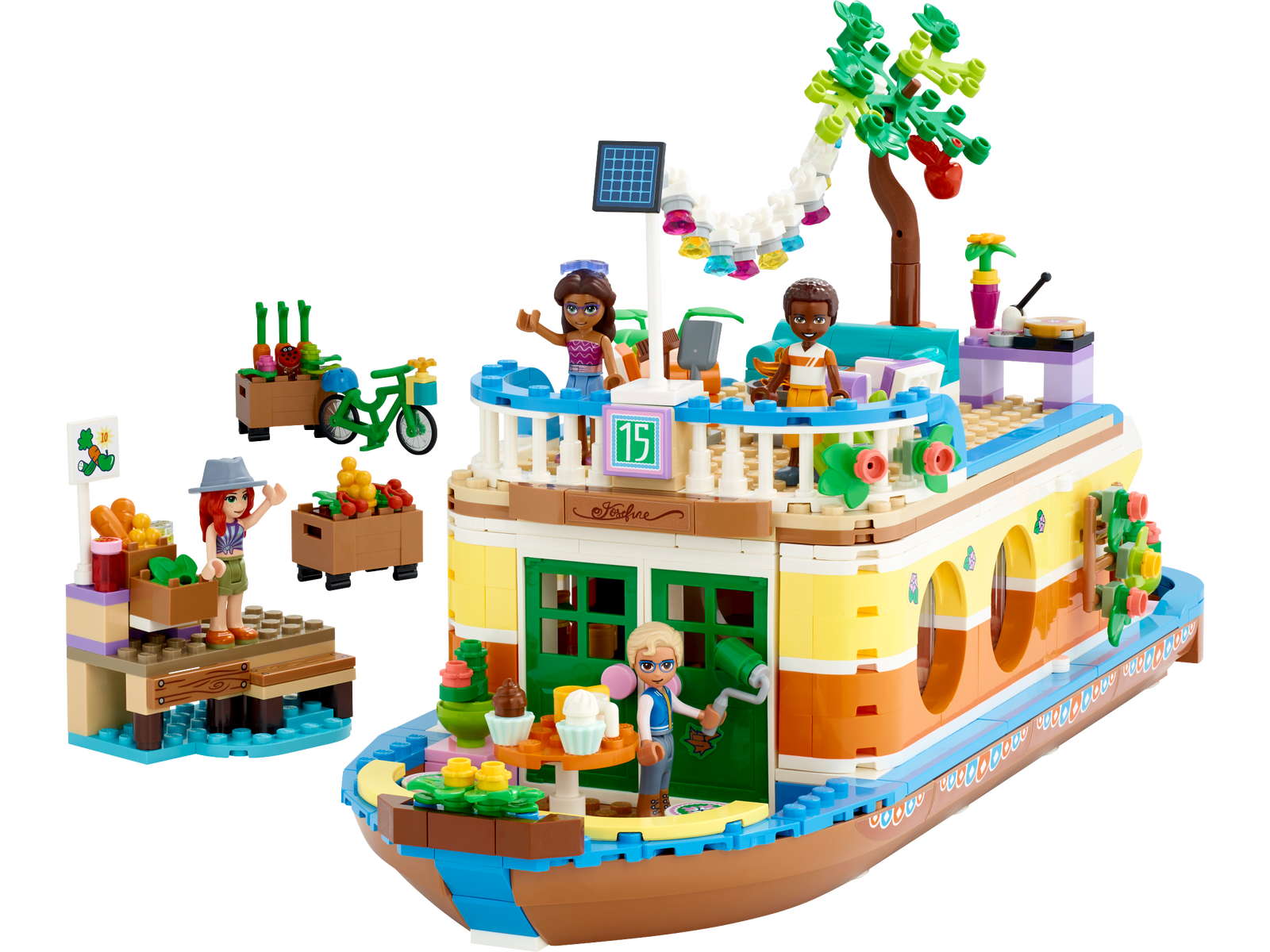 LEGO Friends Canal Houseboat 41702