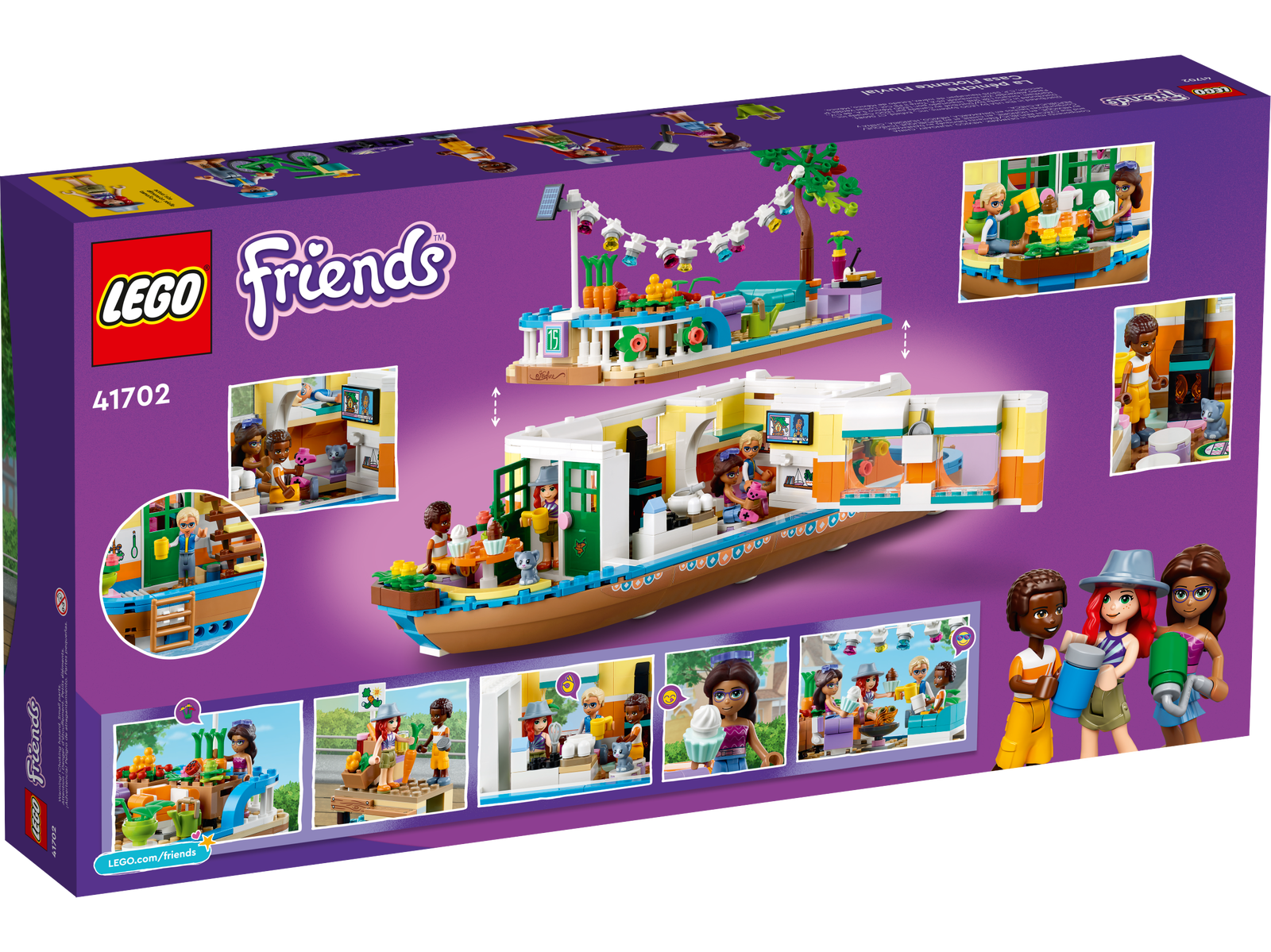 LEGO Friends Canal Houseboat 41702