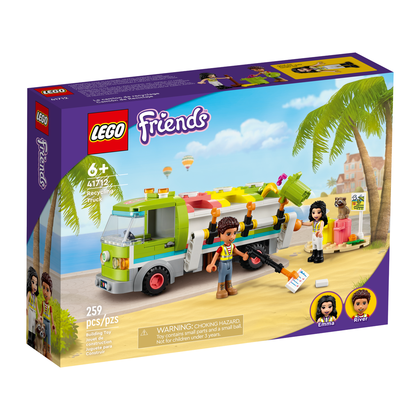 Lego Friends Recycling Truck 41712