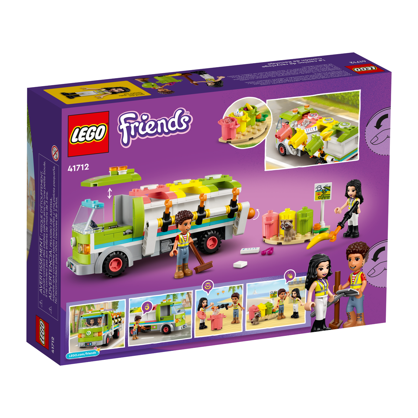 Lego Friends Recycling Truck 41712