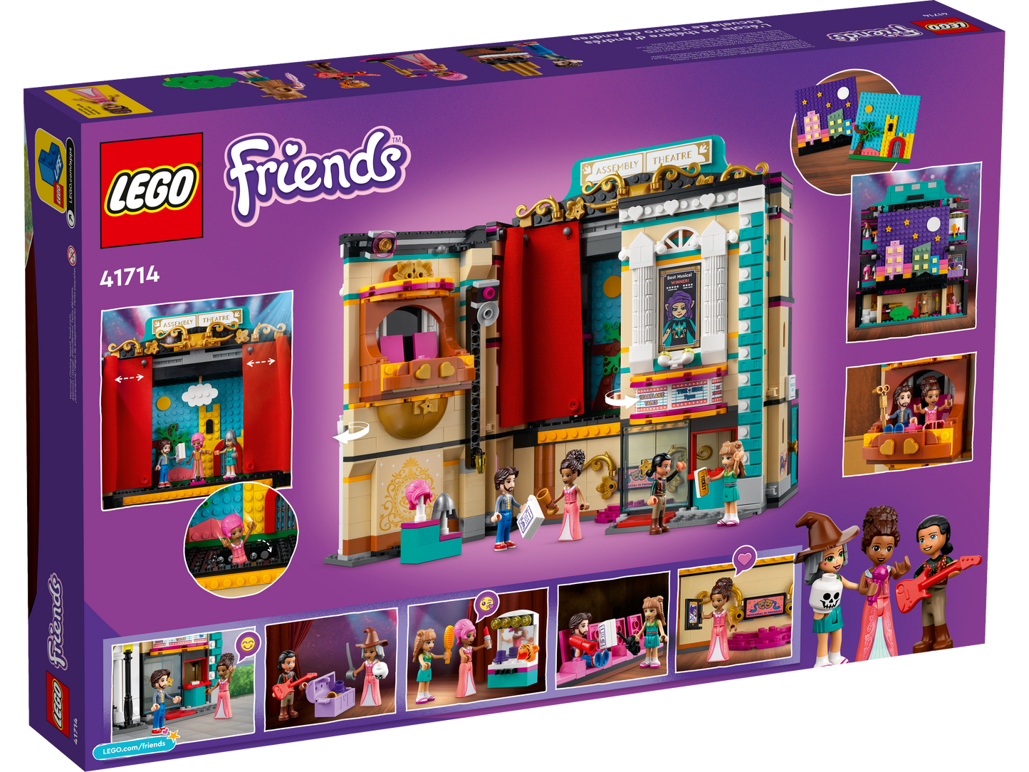 Lego Friends Andrea's Theater School 41714