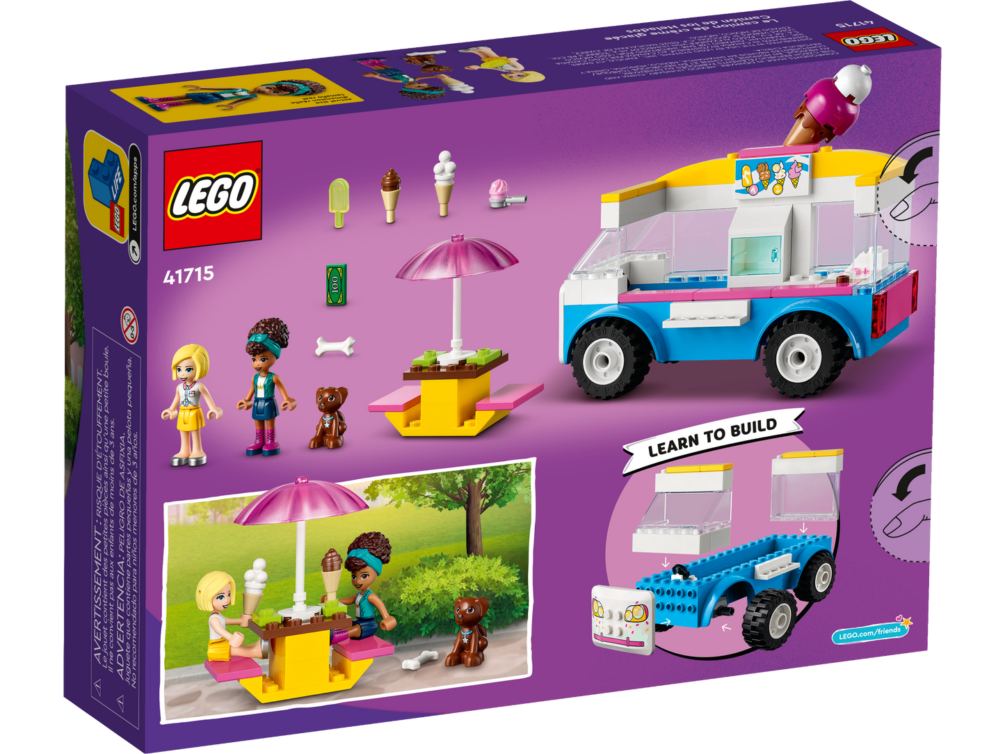 Lego Friends Ice-Cream Truck 41715