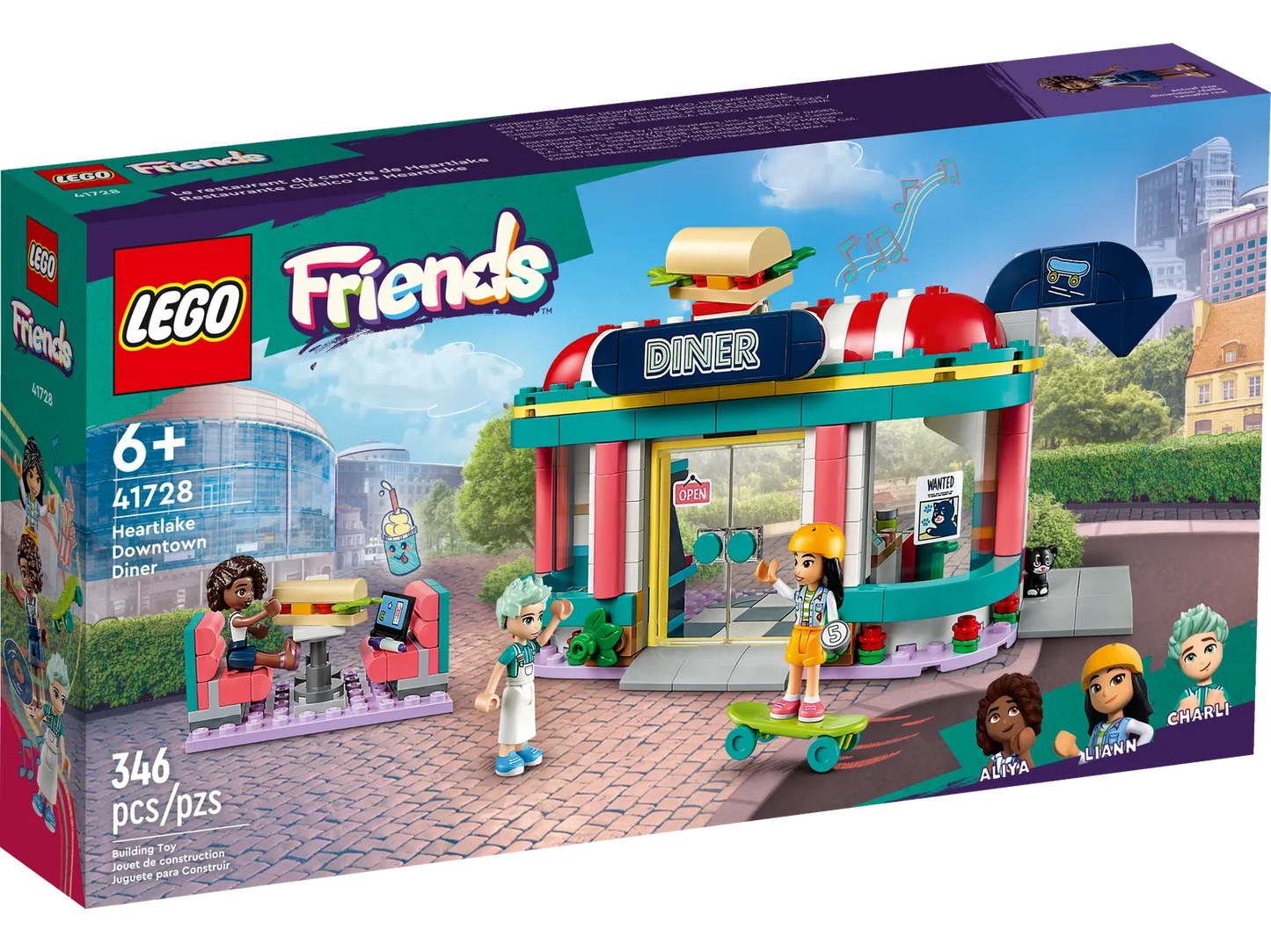 Lego Friends Heartlake Downtown Diner 41728