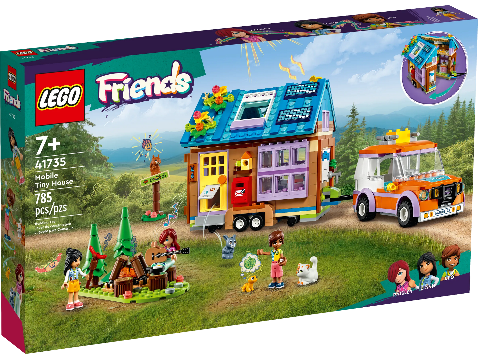 Lego Friends Mobile Tiny House 41735