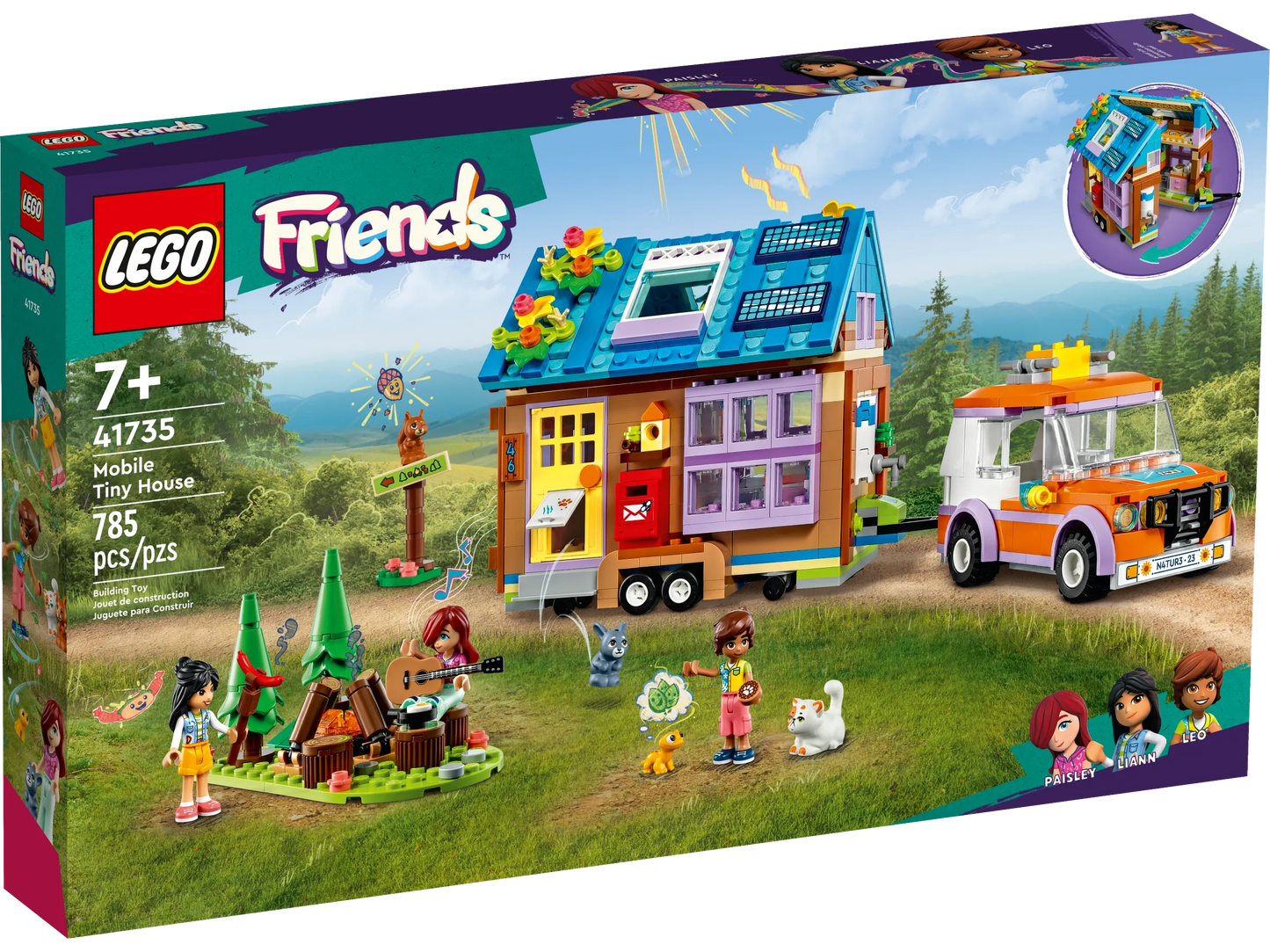 Lego Friends Mobile Tiny House 41735