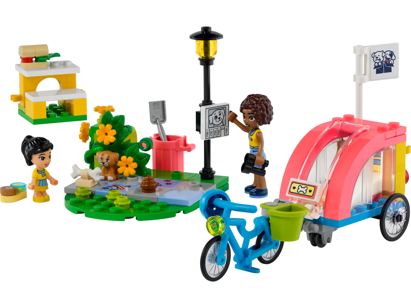 Lego Friends Dog Rescue Bike 41738