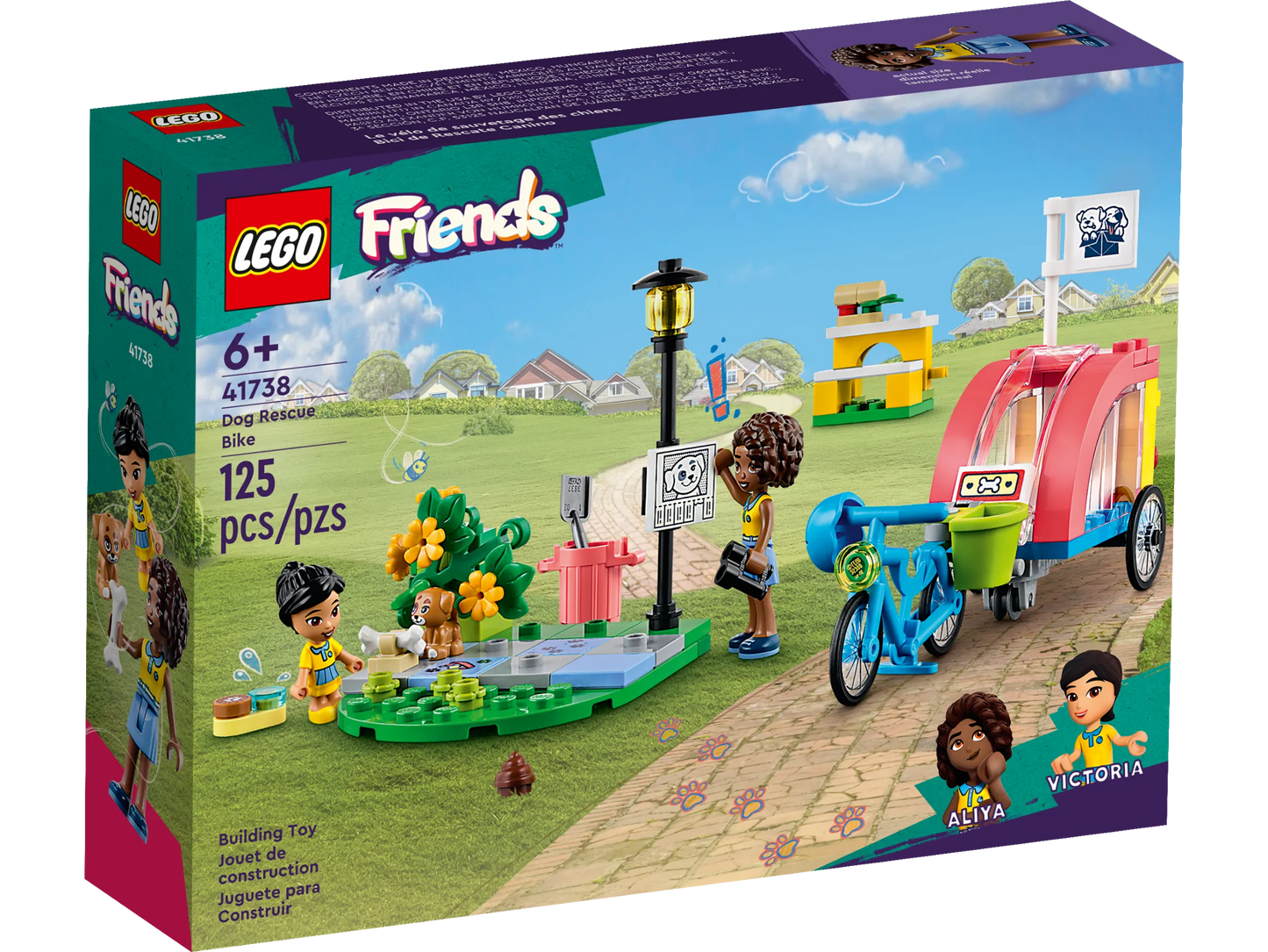 Lego Friends Dog Rescue Bike 41738