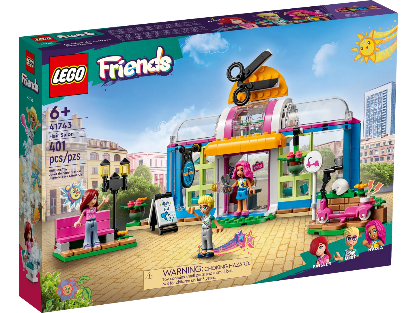 Lego Friends Hair Salon 41743
