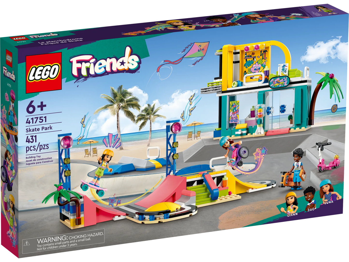 Lego Friends Skate Park 41751 – Sam Turner Sons - Main Image