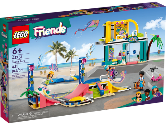 Lego Friends Skate Park 41751