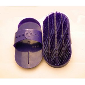 Lincoln Plastic Curry Comb Purple