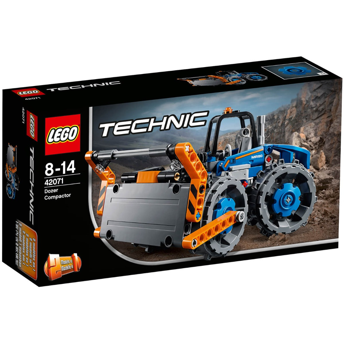 Lego Technic Dozer Compactor 42071