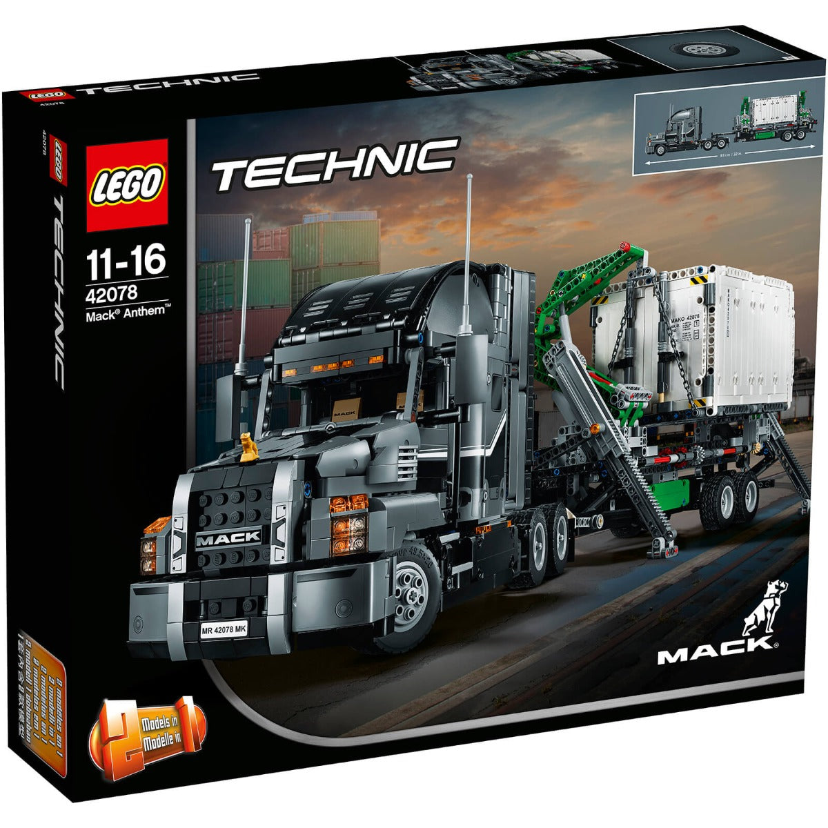 Lego Technic Mack Anthem 42078