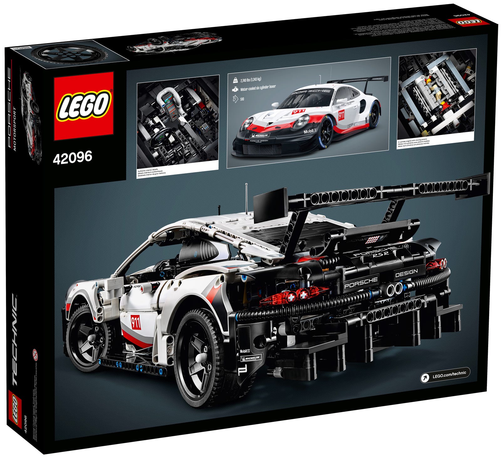 LEGO Technic Porsche 911 RSR 42096 – Sam Turner Sons