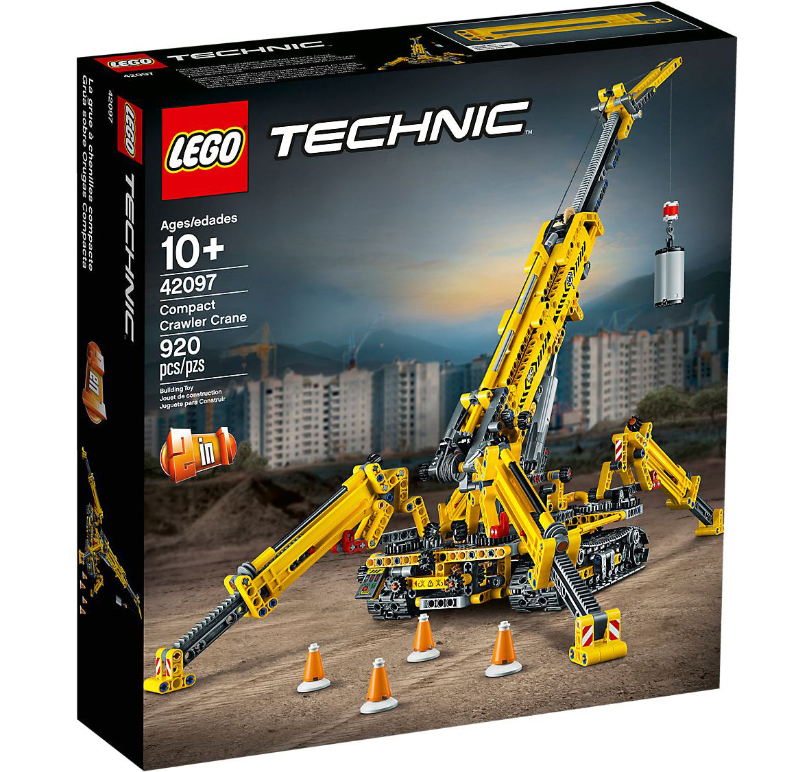 Lego Technic Compact Crawler Crane 42097