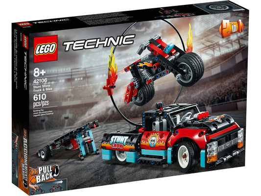 LEGO Technic Stunt Show Truck & Bike 42106