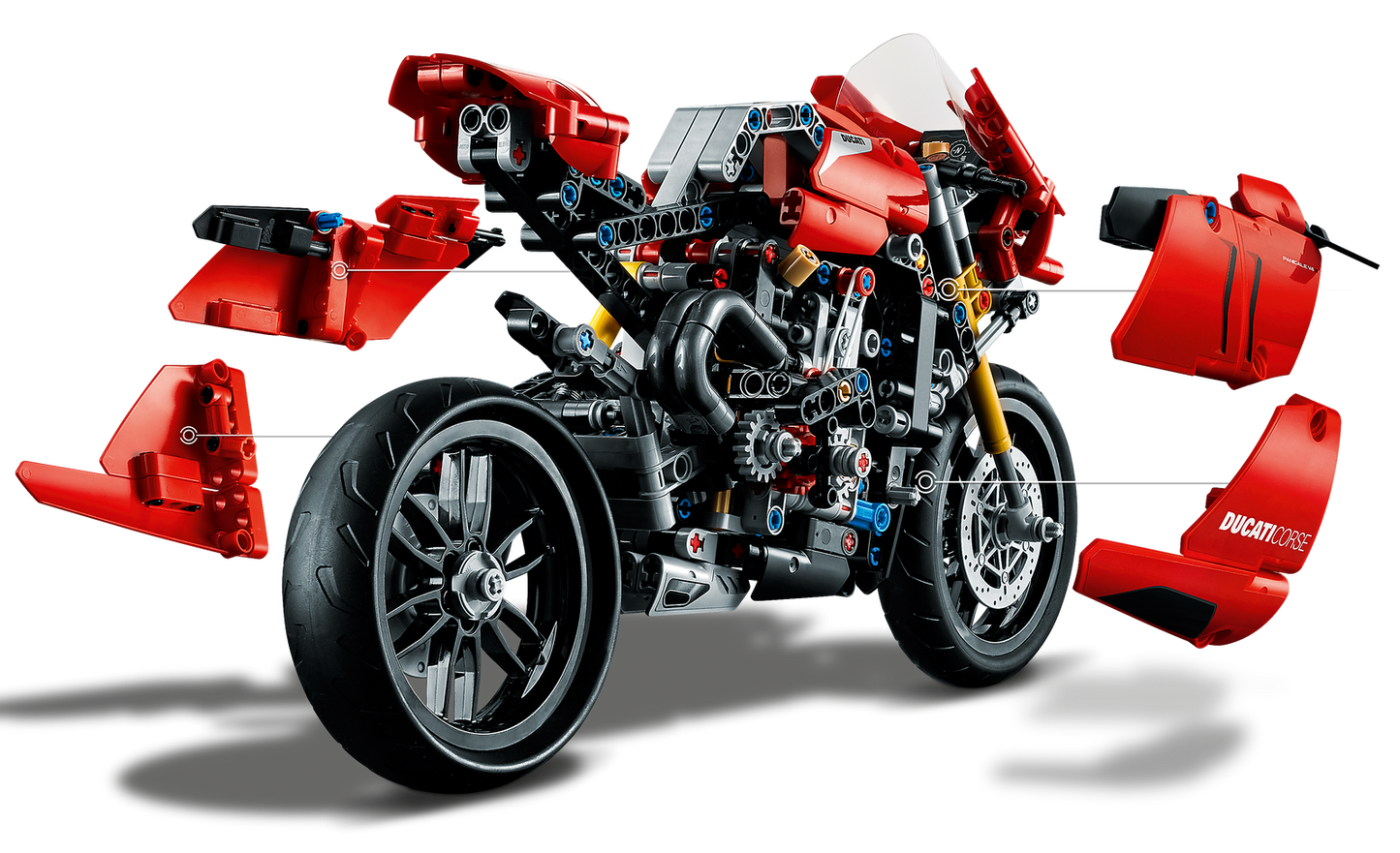 Lego Technic Ducati Panigale V4 R Technic 42107
