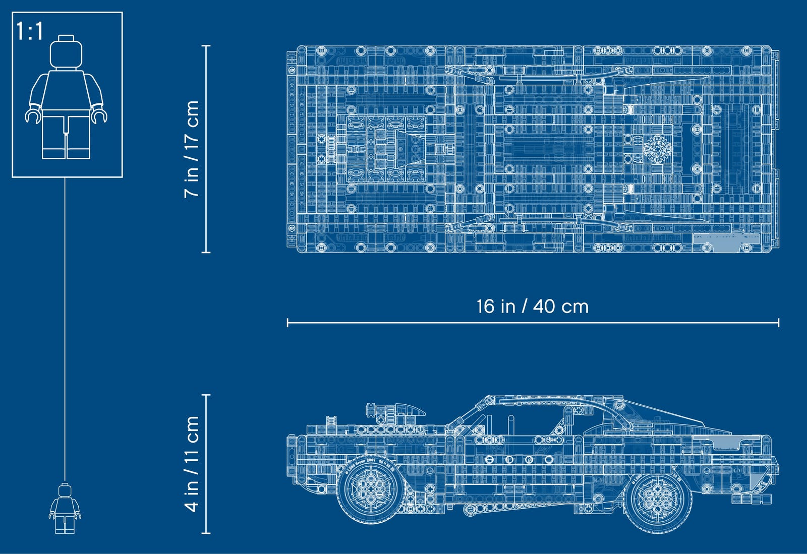 Lego Technic Dom's Dodge Charger 42111