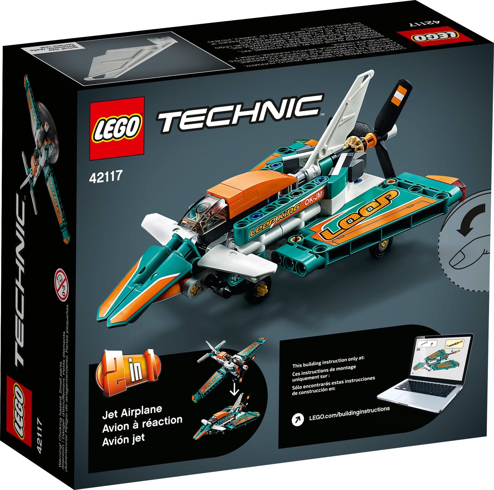 LEGO Technic Race Plane 42117