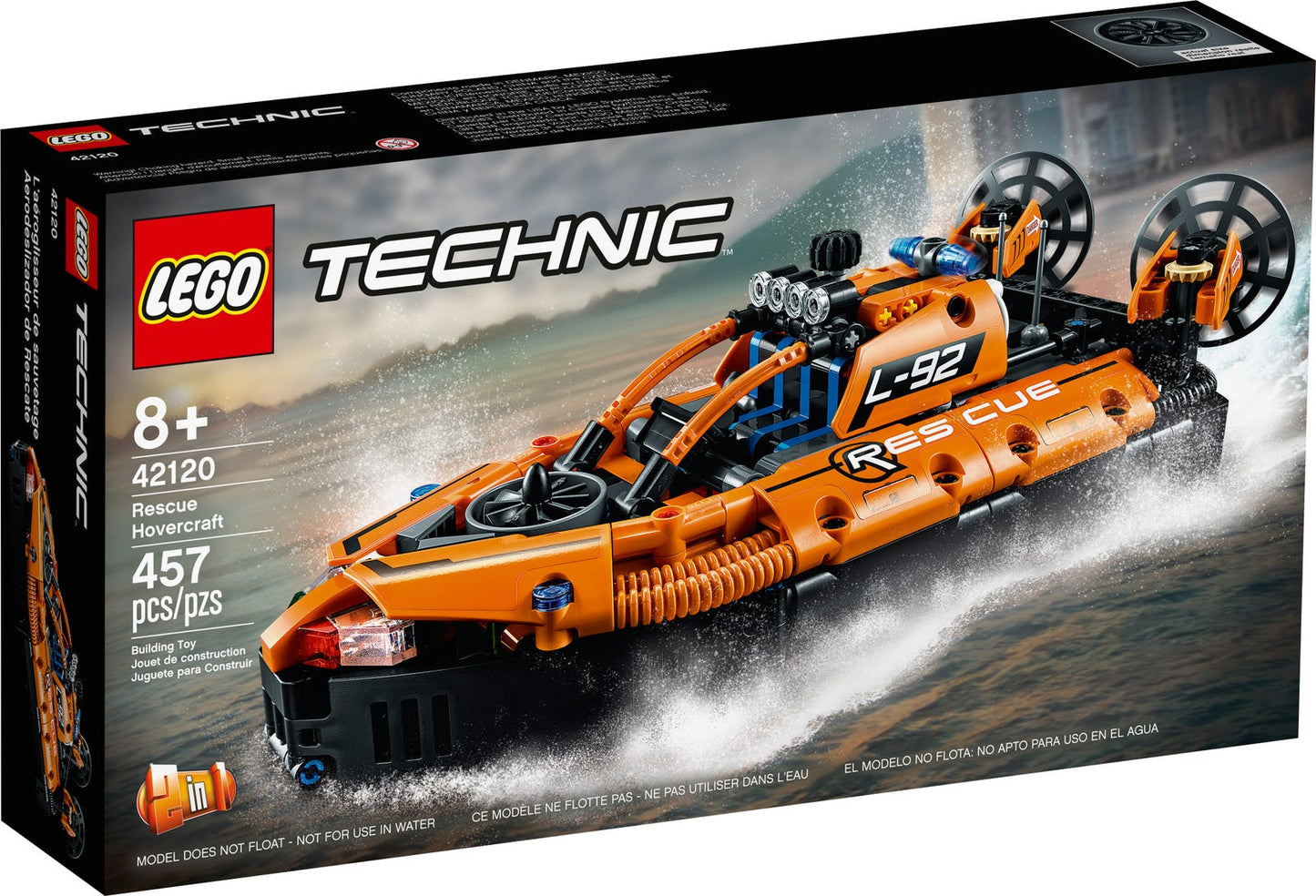 Lego Technic Rescue Hovercraft 42120