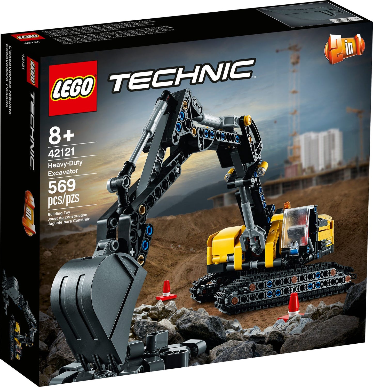Lego Technic Heavy Duty Excavator 42121