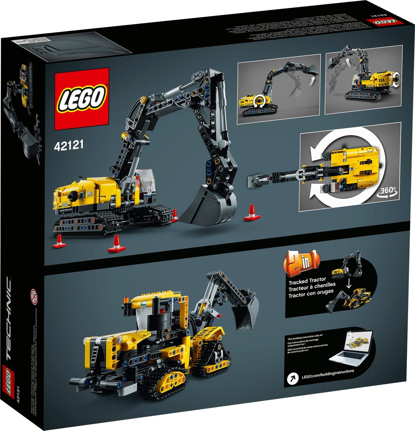 Lego Technic Heavy Duty Excavator 42121