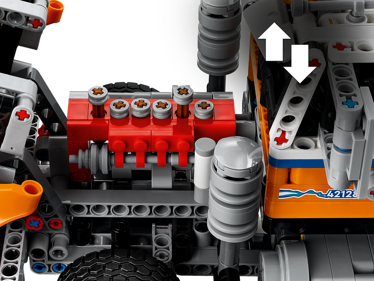 Lego Technic Heavy-Duty Tow Truck 42128