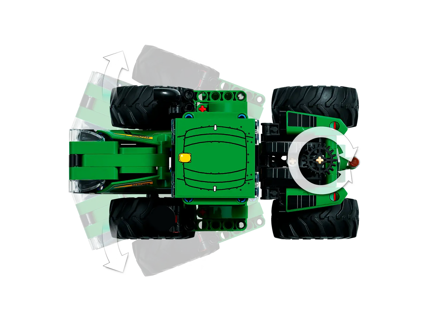 Lego Technic John Deere 9260R 4WD Tractor 42136