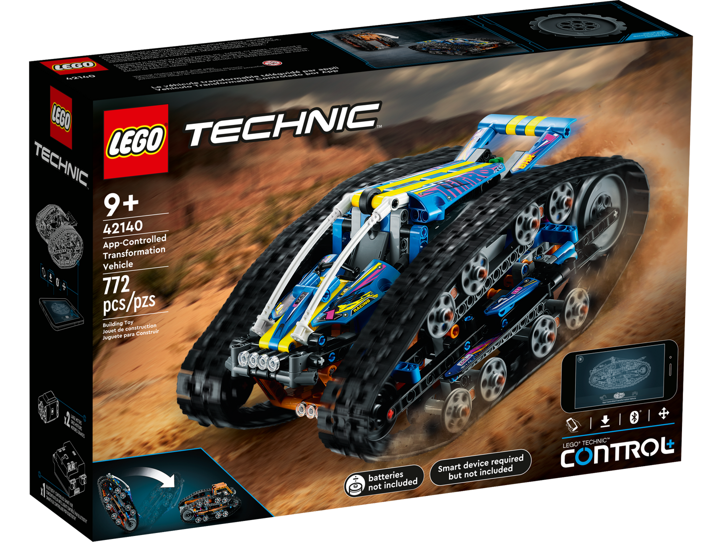 Lego Technic App-Controlled Transformation Vehicle 42140
