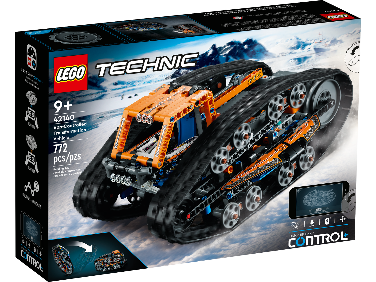 Lego Technic App-Controlled Transformation Vehicle 42140 – Sam