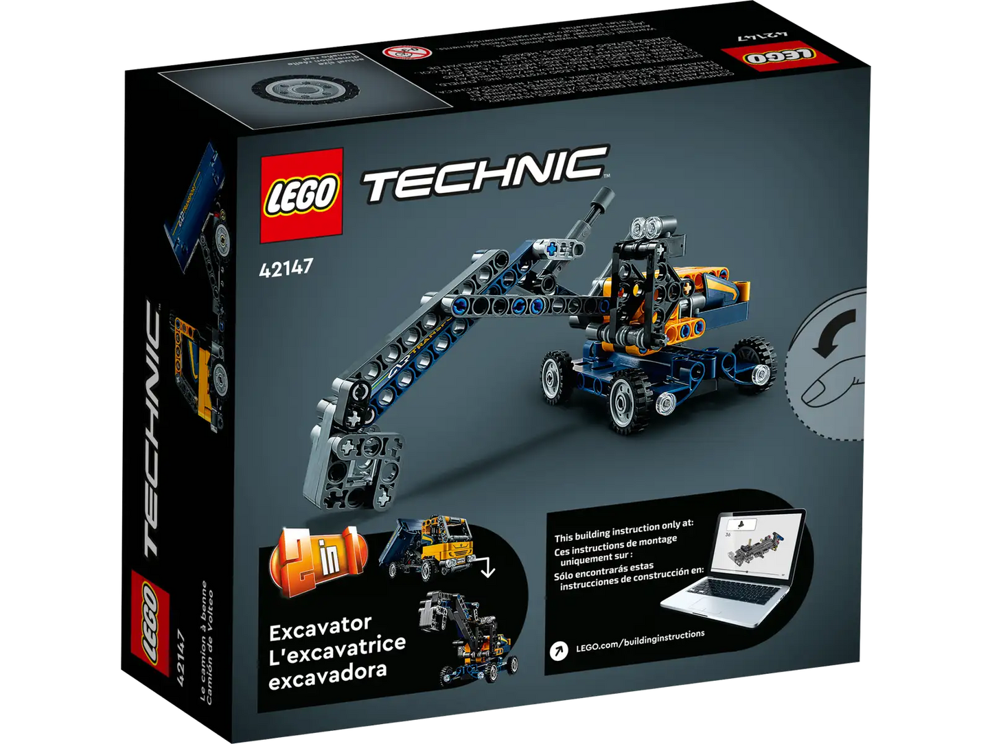 Lego Technic Dump Truck 42147