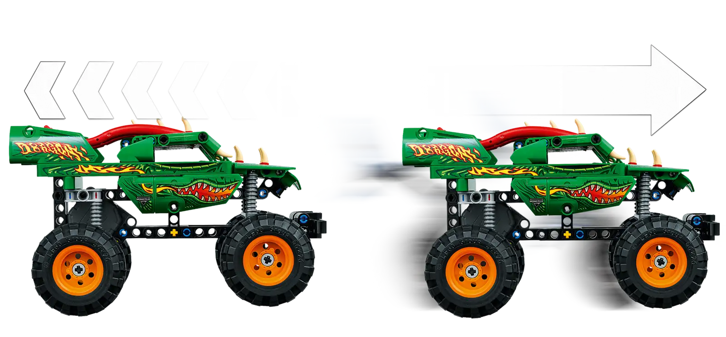 Lego Technic Monster Jam Dragon 42149