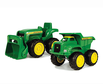 Britains John Deere Mini Sandbox Tractor & Dump Set