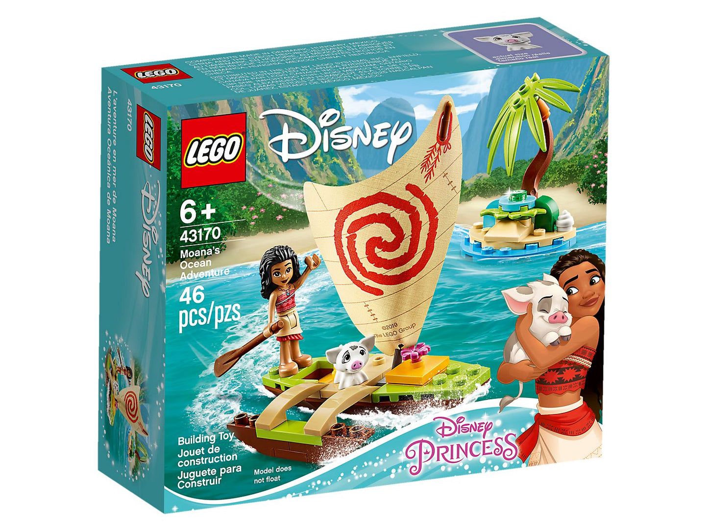 Lego Disney Princess Moana's Ocean Adventure 43170