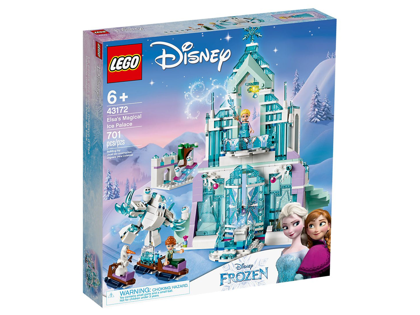 Lego Disney Frozen II Elsa's Magical Ice Palace 43172